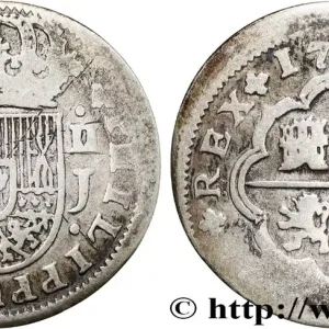 ESPAGNE 2 Reales Philippe V 1725 Séville fwo_798498 Monde Top Qualité