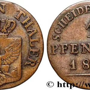 Satisfait Ou Remboursé ALLEMAGNE - PRUSSE 1 Pfenning 1821 Berlin fwo_798651 Monde