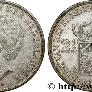 PAYS-BAS 2 1/2 Gulden Wilhelmina 1929 fwo_799080 Monde Offre Exclusive