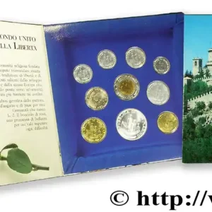 SAINT-MARIN Série FDC de 10 monnaies 1993 fwo_799391 Monde Quantité Limitée