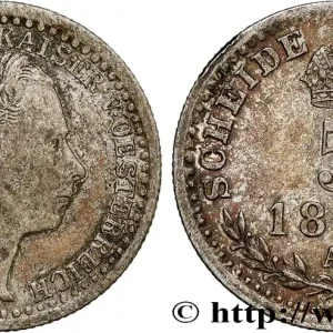 Artisanat AUTRICHE 5 Kreuzer François-Joseph Ier 1859 Vienne fwo_801959 Monde