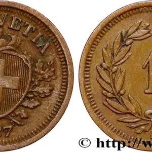 SUISSE 1 Centime (Rappen) Croix Suisse 1937 Berne fwo_802855 Monde Top Qualité