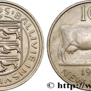 GUERNESEY 10 Pence 1970 fwo_803418 Monde Meilleure Qualité