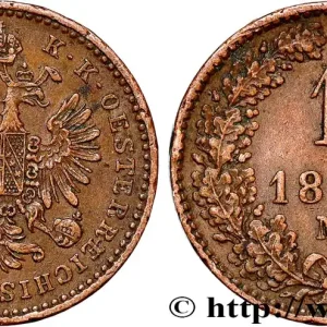 ITALIE - LOMBARDIE-VENITIE 1 Kreuzer Lombardie aigle 1858 Milan - M fwo_803833 Monde Affaire À Saisir