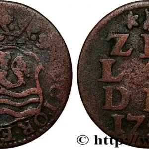 PAYS-BAS - PROVINCES-UNIES 1 Duit Zélande 1754 fwo_804056 Monde Promotion