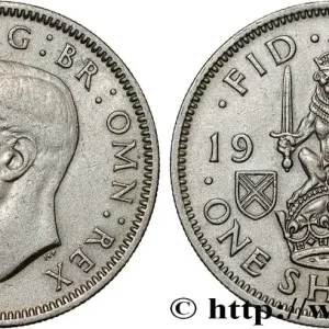 Affaire À Saisir ROYAUME-UNI 1 Shilling Georges VI “Scotland reverse” 1949 fwo_804136 Monde