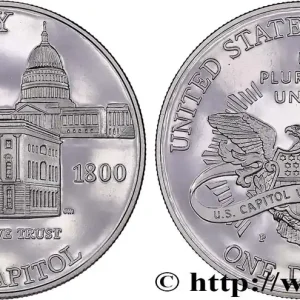 Solde ÉTATS-UNIS D'AMÉRIQUE 1 Dollar Proof Capitol 2001 Philadelphie fwo_797115 Monde