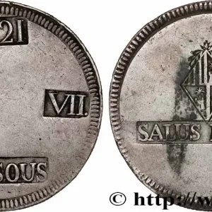 Édition Limitée ESPAGNE - ÎLES BALEARES - FERDINAND VII 30 Sous ou Duro 1821 Majorque fwo_778017 Monde