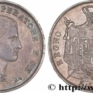 ITALIE - ROYAUME D'ITALIE - NAPOLÉON Ier 5 Lire 1812 Milan fwo_778076 Monde Promotion