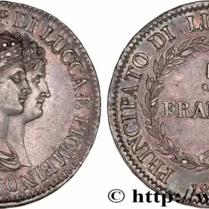 Tendance ITALIE - LUCQUES ET PIOMBINO 5 Franchi Elise et Félix Baciocchi 1808 Florence fwo_778121 Monde