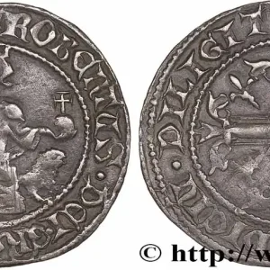 ITALIE - ROYAUME DE NAPLES - ROBERT D'ANJOU Gigliato (Gillat) ou Carlin d'argent n.d. Naples fwo_779691 Monde Expédition Rapide