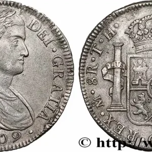 Haute Qualité MEXIQUE - FERDINAND VII 8 Reales 1809 Mexico fwo_783333 Monde