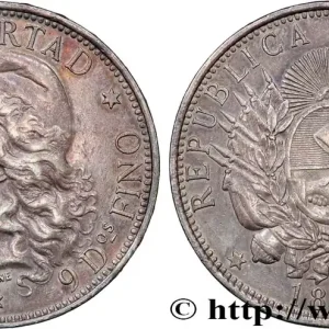 Nouvel Arrivage ARGENTINE 1 Peso 1882 fwo_789159 Monde