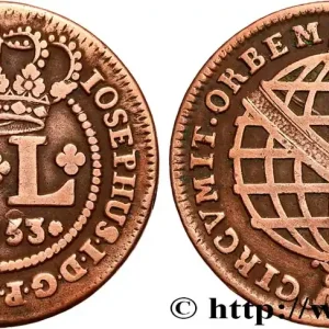 Satisfait Ou Remboursé BRÉSIL - JOSEPH Ier 40 Réis 1753 Lisbonne fwo_790958 Monde