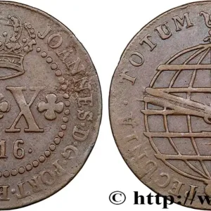 Promotion Saisonnière BRÉSIL - PRINCE JEAN REGENT 20 Réis 1816 Rio de Janeiro fwo_792056 Monde