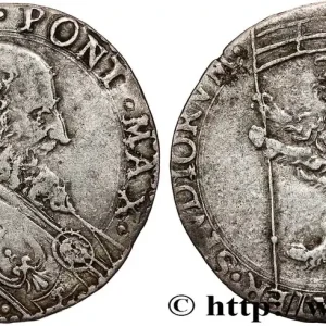 ITALIE - ÉTATS DU PAPE - PIE V (Antoine Michel Ghisleri) Blanc (Bianco ou Double Giulio) N.D. Bologne fwo_795664 Monde Affaire À Saisir