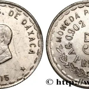 Top Qualité MEXIQUE 5 Pesos 1915 fwo_796310 Monde