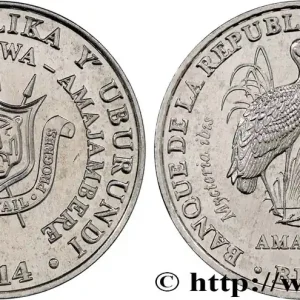 BURUNDI 5 Francs Tantale ibis 2014 fwo_492544 Monde Meilleur Prix