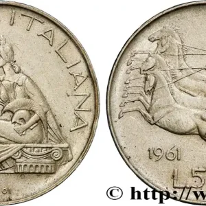 ITALIE 500 Lire Centenaire de l’Unité Italienne 1961 Rome fwo_748519 Monde Expédition Rapide