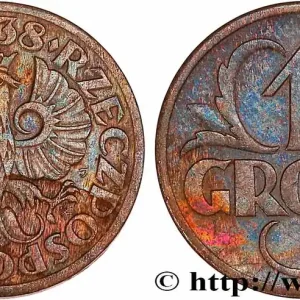 Vente Flash POLOGNE 1 Grosz 1938 Varsovie fwo_777289 Monde