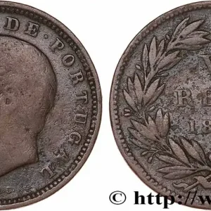 PORTUGAL - ROYAUME DU PORTUGAL - LOUIS Ier 5 Réis 1883 fwo_778945 Monde Petit Prix