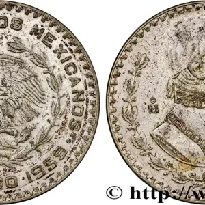 Satisfait Ou Remboursé MEXIQUE 1 Peso Jose Morelos y Pavon 1959 Mexico fwo_783824 Monde