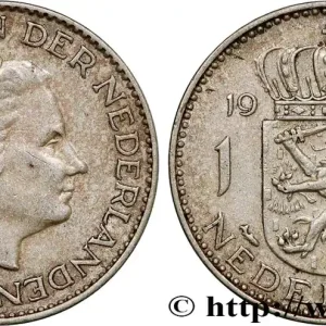 PAYS-BAS 1 Gulden Juliana 1957 fwo_783838 Monde Bon Plan