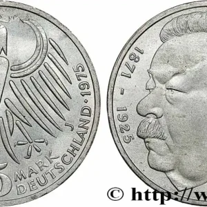 Meilleur Choix ALLEMAGNE 5 Mark Friedrich Ebert 1975 Hambourg fwo_784274 Monde