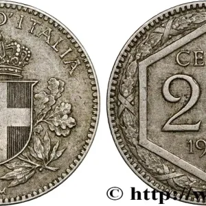 ITALIE 20 Centesimi écu 1919 Rome - R fwo_786161 Monde Commander Vite