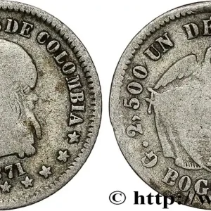 Expédié Aujourd’hui COLOMBIE 1 Decimo 1871 fwo_787962 Monde