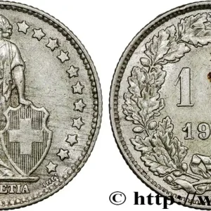 Bon Plan SUISSE 1 Franc Helvetia 1960 Berne fwo_789647 Monde