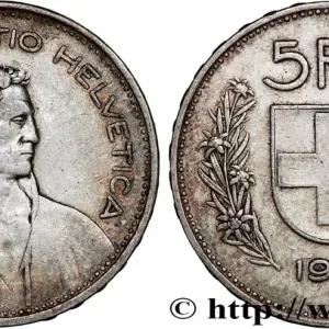 Garantie Incluse SUISSE 5 Francs Berger des Alpes 1953 Berne fwo_789669 Monde