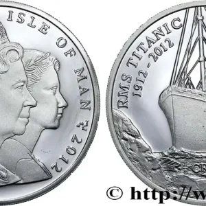 Paiement Sécurisé ILE DE MAN 1/2 Crown Proof Centenaire du Titanic 2012 Pobjoy Mint fwo_792583 Monde