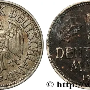Authentique ALLEMAGNE 1 Deutsche Mark 1950 Karlsruhe fwo_793112 Monde