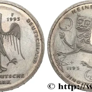 ALLEMAGNE 10 Mark Proof Henri “le lion” 1995 Stuttgart fwo_796098 Monde Pas Cher