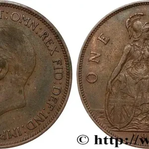 Populaire ROYAUME-UNI 1 Penny Georges V 1936 fwo_796146 Monde