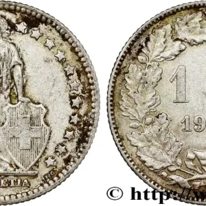 Meilleure Vente SUISSE 1 Franc Helvetia 1914 Berne - B fwo_799270 Monde