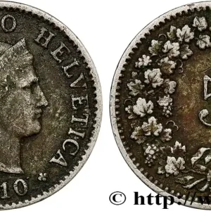 SUISSE 5 Centimes (Rappen) 1910 Berne fwo_799271 Monde Livraison Mondiale