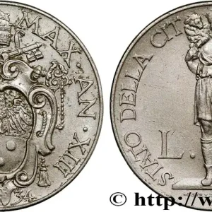 VATICAN ET ÉTATS PONTIFICAUX 2 Lire Pie XI an XIII 1934 Rome fwo_806477 Monde Offre Exclusive