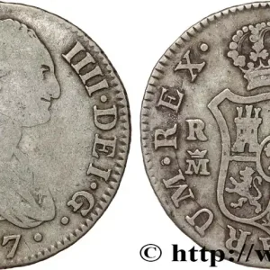 ESPAGNE 2 Reales Charles IV 1807 Madrid fwo_808869 Monde Bon Plan