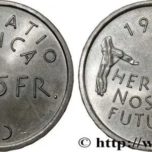 SUISSE 5 Francs année européenne de la protection du patrimoine 1975 Berne fwo_808875 Monde Livraison Express