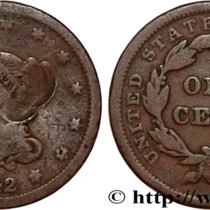 Promotion ÉTATS-UNIS D'AMÉRIQUE 1 cent type “Braided Hair” 1842 Philadelphie fwo_808888 Monde
