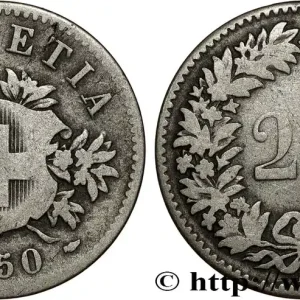 SUISSE 20 Centimes (Rappen) 1850 Strasbourg - BB fwo_808891 Monde Seulement Aujourd’hui