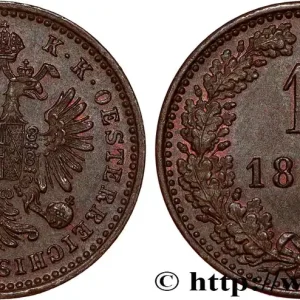 AUTRICHE 1 Kreuzer aigle bicéphale 1881 Vienne fwo_808893 Monde Super Prix
