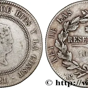 Meilleure Qualité ESPAGNE 10 Reales Ferdinand VII 1821 Madrid fwo_804442 Monde