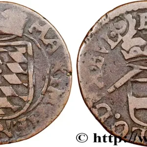 Produit De Marque ÉVÊCHÉ DE LIÈGE - MAXIMILIEN HENRI DE BAVIÈRE 1 Liard ND (1650-1660) Liège) fwo_806523 Monde