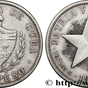Pas Cher CUBA 1 Peso 1915 fwo_812978 Monde