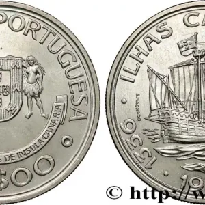 PORTUGAL 100 Escudos découverte des îles Canaries 1989 fwo_690203 Monde Garantie Incluse