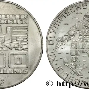 AUTRICHE 100 Schilling Jeux Olympique d’Innsbruck (1975) Halle fwo_725868 Monde Paiement Sécurisé