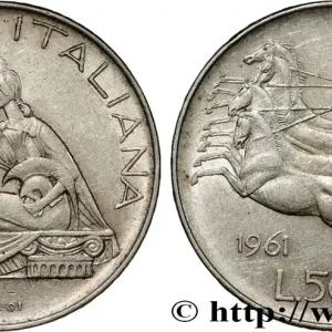 Offre Limitée ITALIE 500 Lire Centenaire de l’Unité Italienne 1961 Rome fwo_748520 Monde